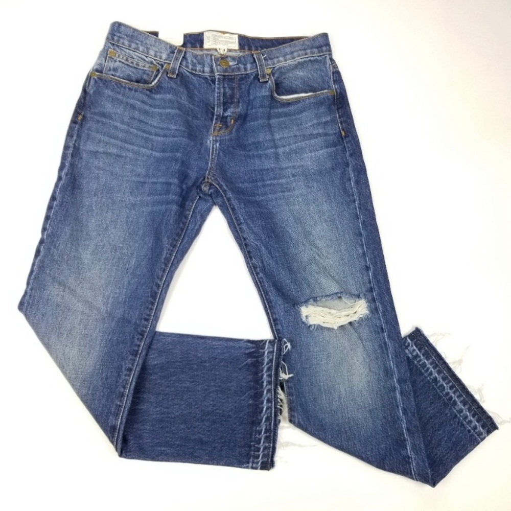 Current Elliott Unisex Jeans Size 28 Raw Hem